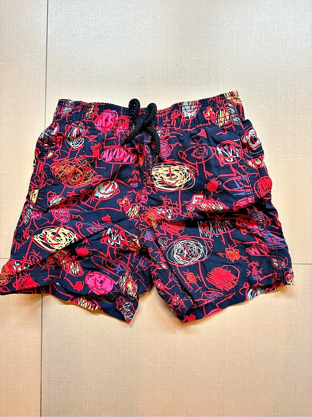 Vilebrequin Kids Abstract Print Swim Trunks